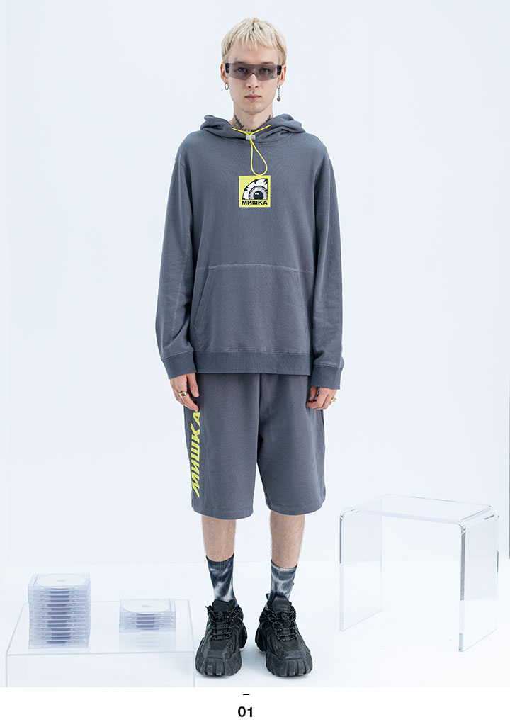 MISHKA ミシカ パーカー スウェット 長袖 大きいサイズ