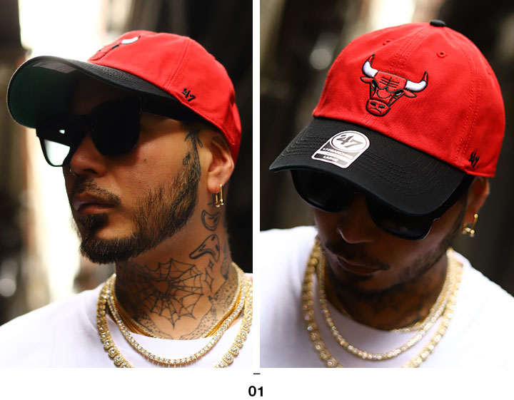 47Brand 47 キャップ 大きいサイズ シカゴ ブルズ NBA Bulls