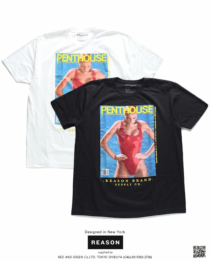 リーズン REASON Penthouse ペントハウス 限定コラボ Tシャツ 半袖