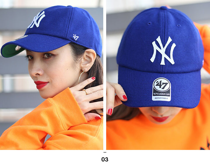 47 キャップ ニューヨークヤンキース メンズ レディース 全5色 MLB ヤンキース NY ロゴ 47brand フォーティセブン 帽子 cap ローキャップ 浅め おしゃれ｜weekindenim｜09