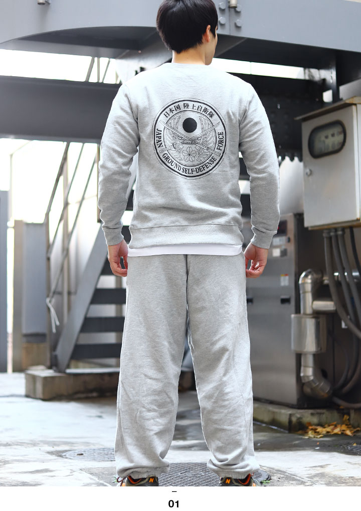 PX売店限定商品 桜刀 セットアップ 上下セット トレーナー 長袖 M-2XL