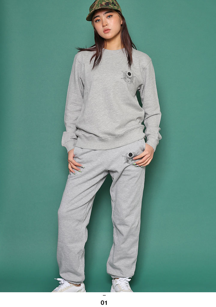 PX売店限定商品 桜刀 セットアップ 上下セット トレーナー 長袖 M-2XL