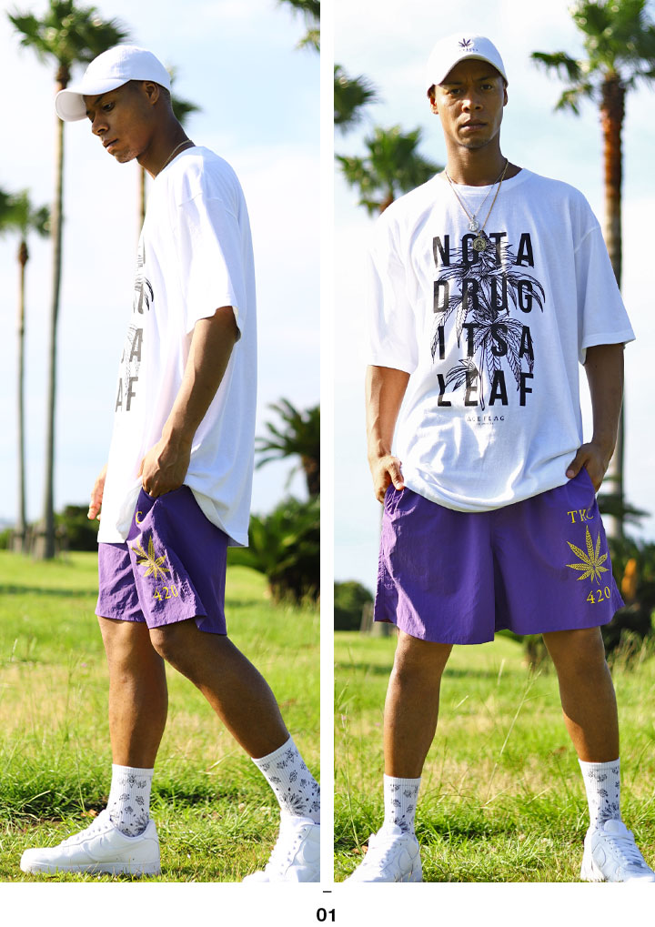 ACEFLAG（エースフラッグ） 上下セット 半袖 ブランド Tシャツ ハーフ