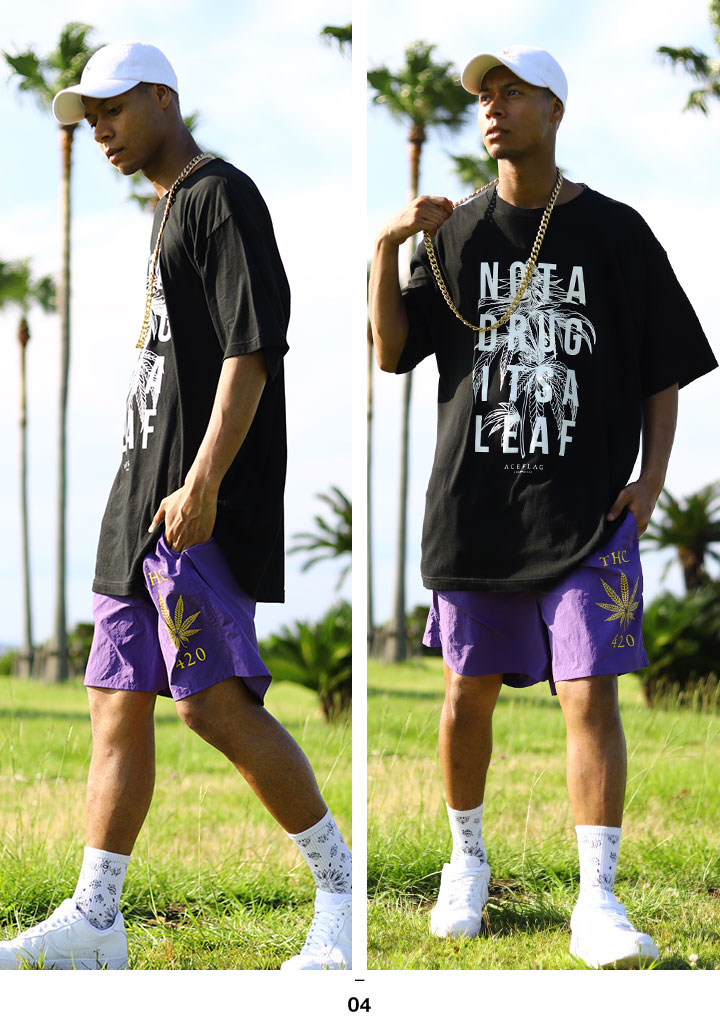 ACEFLAG ACE FLAG 上下セット 半袖 ブランド Tシャツ ハーフ