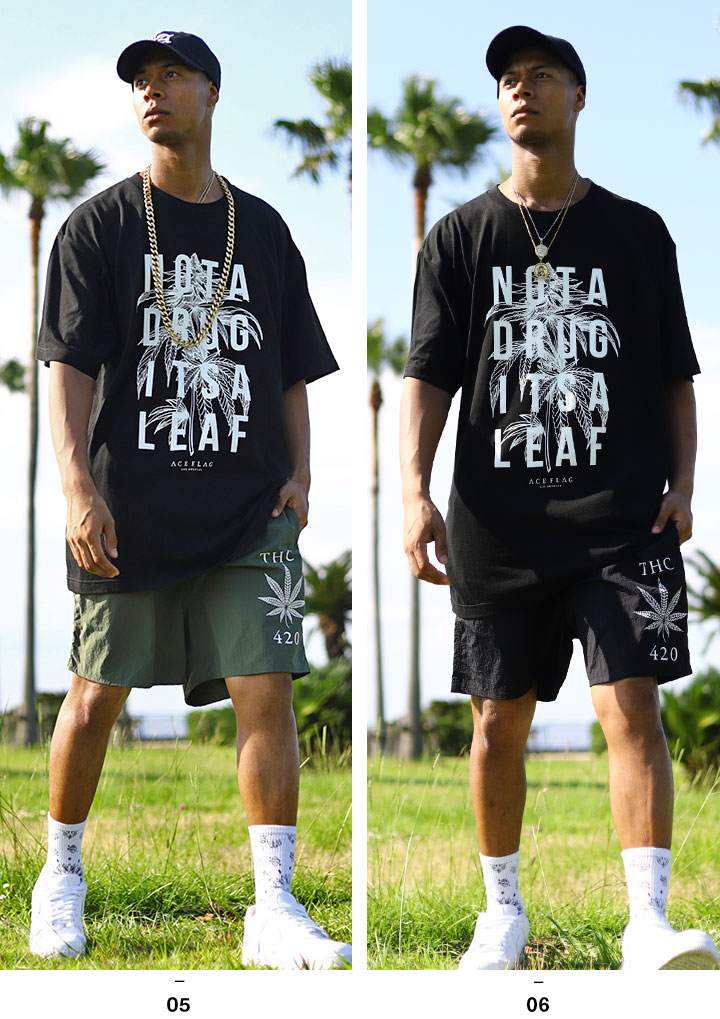 ACEFLAG ACE FLAG 上下セット 半袖 ブランド Tシャツ ハーフ