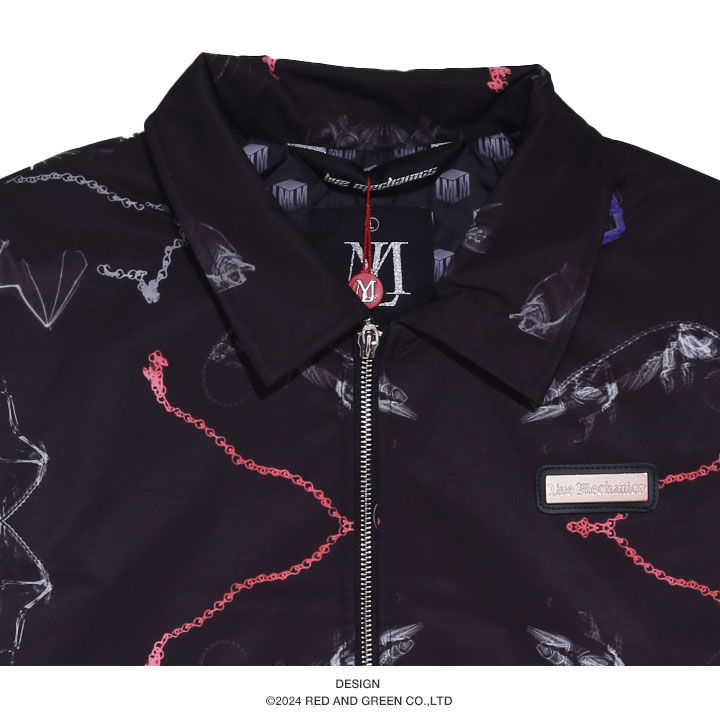 LIVE MECHANICS アウター 秋 長袖 中綿 ジャケット ブルゾン 大きい