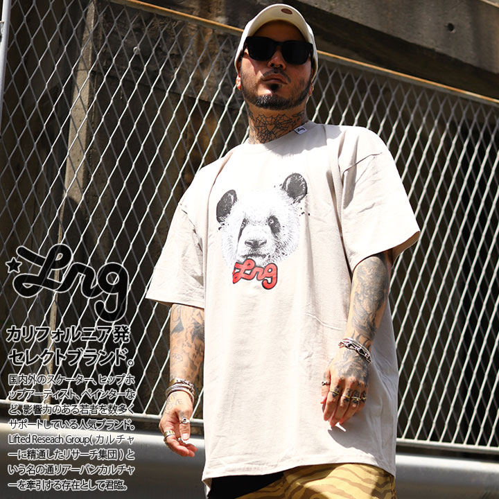 入手困難 即納 送料無料 エルアールジー LRG Tシャツ パンダ LRG Tシャツ 半袖 メンズ 大きいサイズ エルアールジー おしゃれ