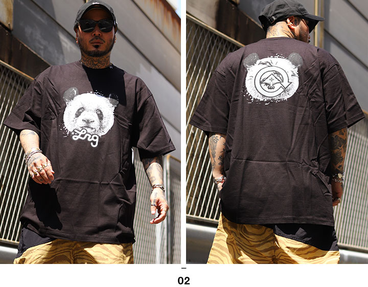 入手困難 即納 送料無料 エルアールジー LRG Tシャツ パンダ LRG Tシャツ 半袖 メンズ 大きいサイズ エルアールジー おしゃれ
