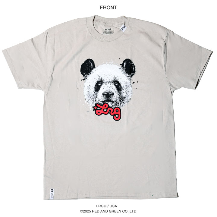 入手困難 即納 送料無料 エルアールジー LRG Tシャツ パンダ 楽天市場】LRG Tシャツ PANDA SCRIPT GRAB TEE L0NFMSCXX