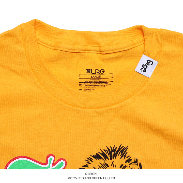 LRG LRG Tシャツ 半袖 ゴールド 大きいサイズ エルアールジー おしゃれ