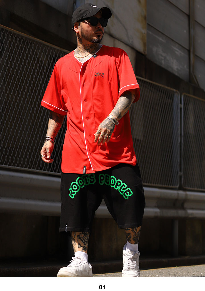 LRG ベースボールシャツ 半袖 メッシュ 野球 ゲームシャツ ボタン メンズ 春夏用 赤 大きいサイズ エルアールジー 快適 トップス スポーツ 半袖シャツ おしゃれ シンプル ビッグシルエット b系 ヒップホップ ファッション ストリート系 ハイ 服 2025春夏 新作 L3M6MSCXX LRG ベースボールシャツ 半袖 メッシュ 野球 ゲームシャツ 大きい