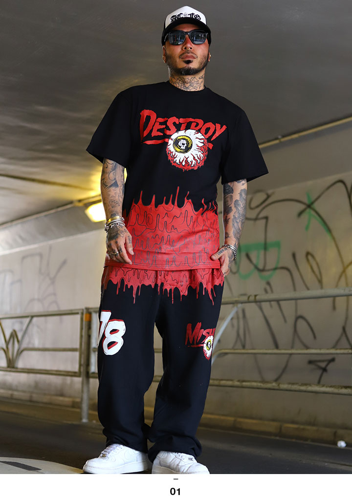 MISHKA Tシャツ 半袖 大きいサイズ ミシカ おしゃれ KEEPWATCH
