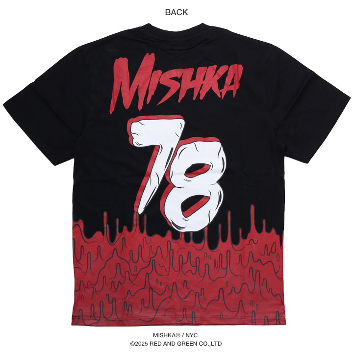MISHKA Tシャツ 半袖 大きいサイズ ミシカ おしゃれ KEEPWATCH
