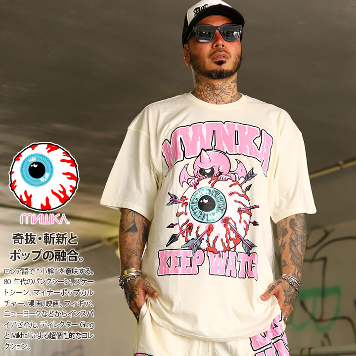 MISHKA（ミシカ） MISHKA Tシャツ 半袖 メンズ 大きいサイズ おしゃれ