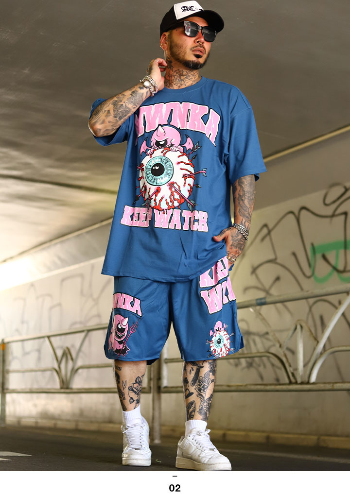 MISHKA（ミシカ） MISHKA Tシャツ 半袖 メンズ 大きいサイズ おしゃれ