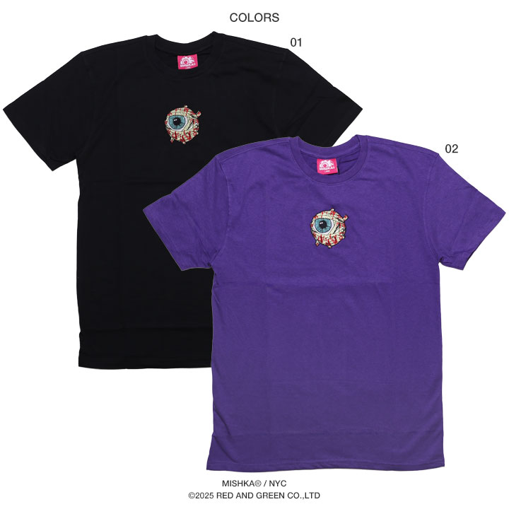 MISHKA (ミシカ) 最新柄　★即日発送★ MISHKA（ミシカ） MISHKA Tシャツ 半袖 大きいサイズ おしゃれ