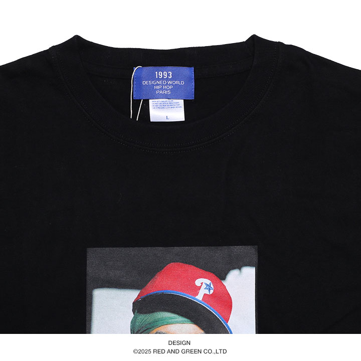 ト*K様 1993designs world parisヒップホップnasナズ 1993 DESIGNED WORLD HIPHOP Tシャツ 半袖 大きいサイズ ナイン