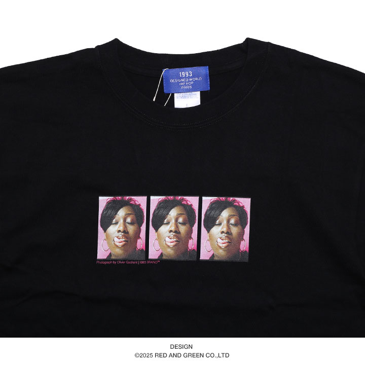 1993 DESIGNED WORLD HIPHOP Tシャツ 半袖 大きいサイズ ナイン