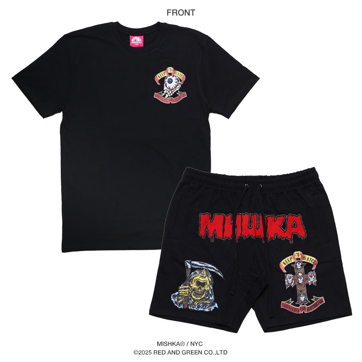 ★即納★［入手困難］ミシカ MISHKA ハーフパンツ スウェット MISHKA (ミシカ) ショートパンツ・ハーフパンツ 新品・未使用