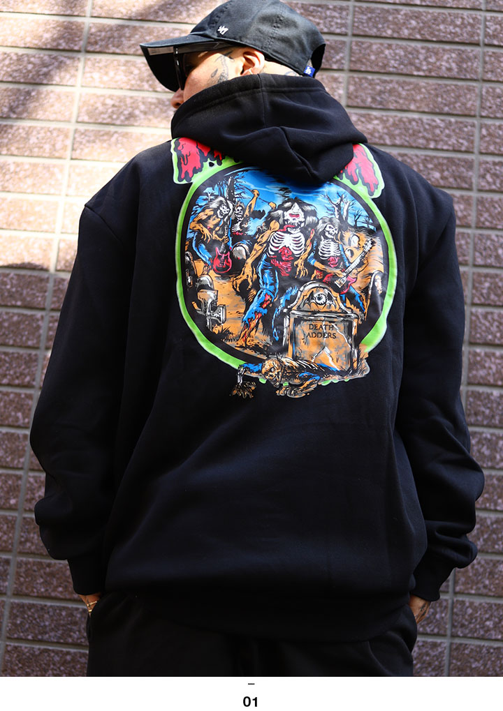 MISHKA（ミシカ） パーカー ブランド スケボー フーディ 長袖 大きい
