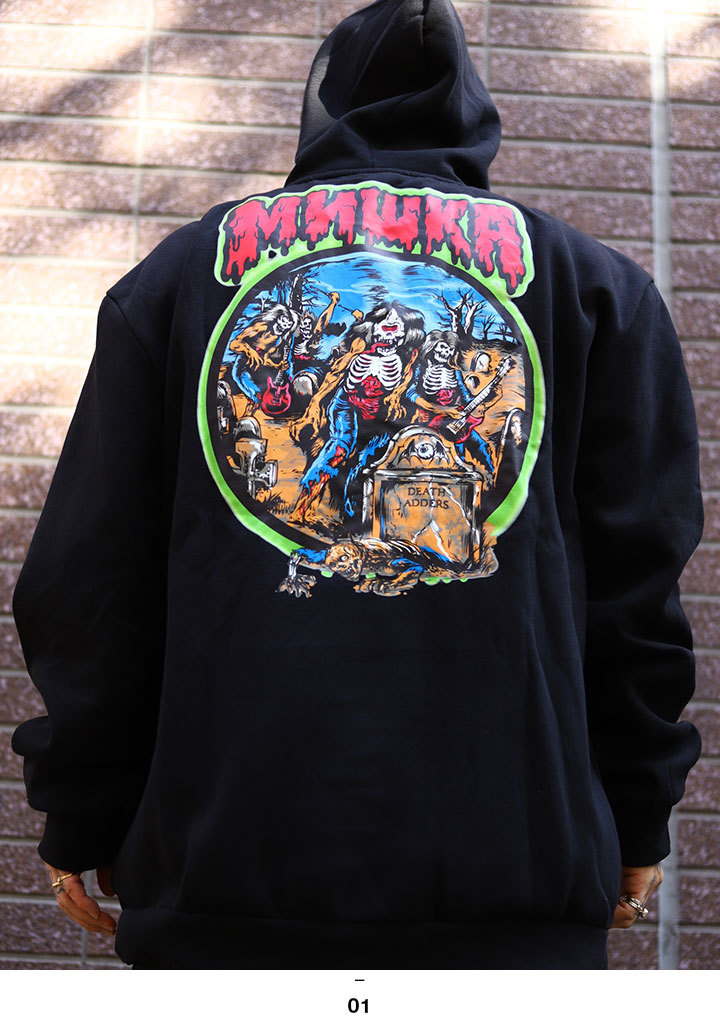 MISHKA（ミシカ） パーカー ブランド スケボー フーディ 長袖 大きい