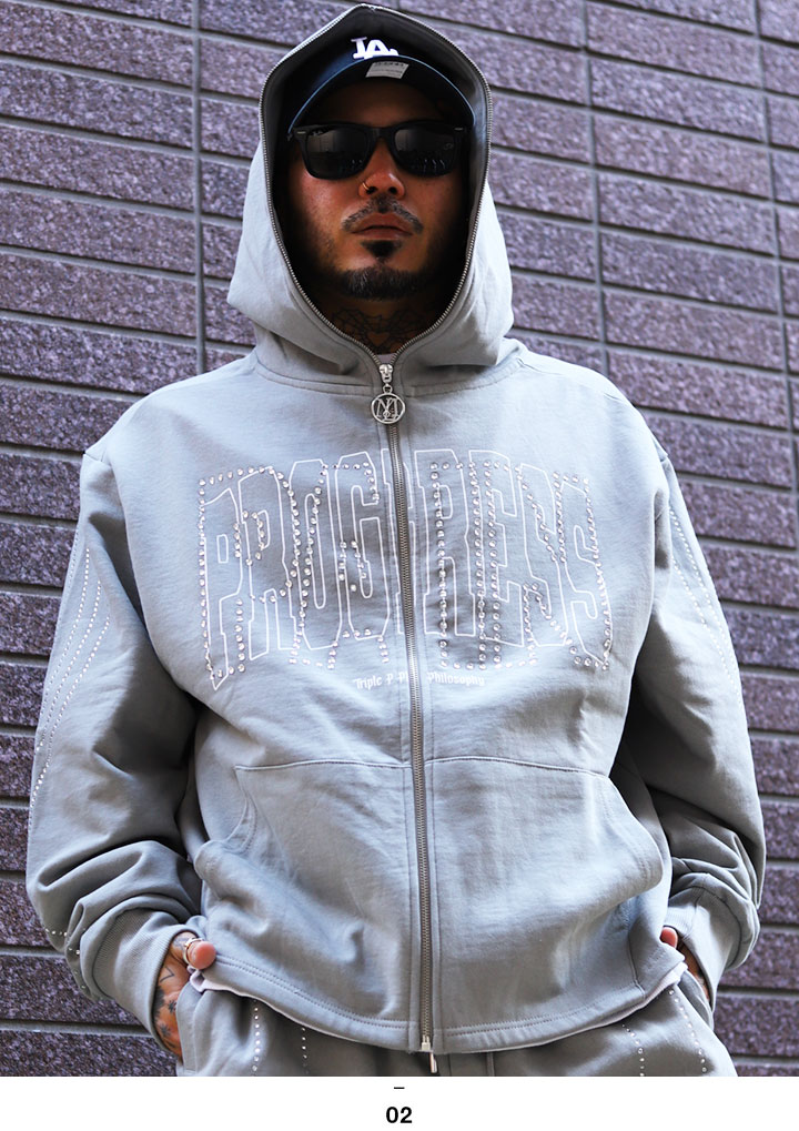 LIVE MECHANICS パーカー ショート丈 ブランド フーディ 長袖