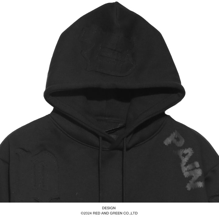 LIVE MECHANICS パーカー ショート丈 ブランド 長袖 スウェット 大きい