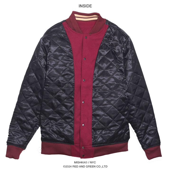 MISHKA（ミシカ） アウター 長袖 スタジャン ブルゾン 大きいサイズ