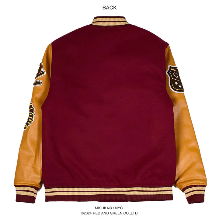 MISHKA（ミシカ） アウター 長袖 スタジャン ブルゾン 大きいサイズ