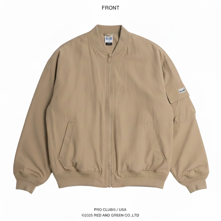 PRO CLUB アウター 長袖 ボンバージャケット ブルゾン 大きいサイズ