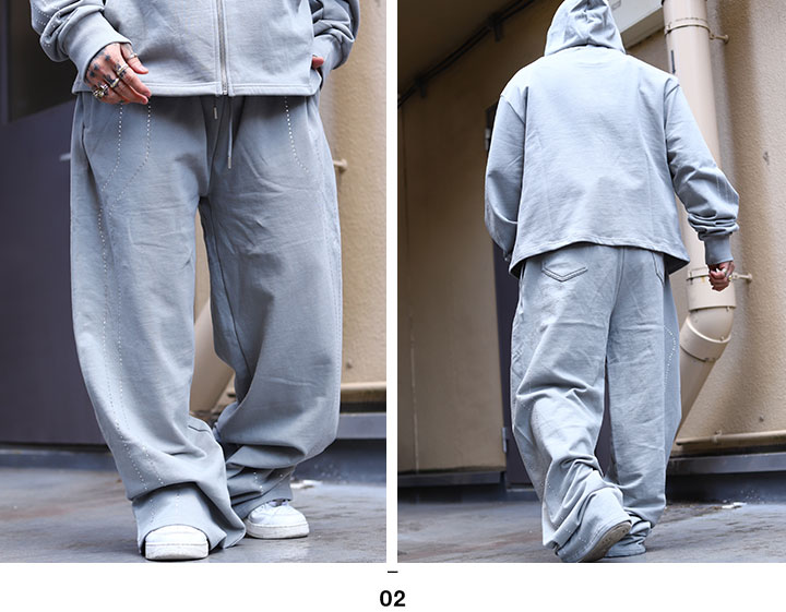 LIVE MECHANICS フレアパンツ ベルボトム フレアー ブーツカット