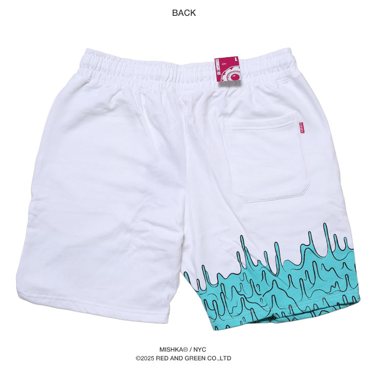 MISHKA（ミシカ） ハーフパンツ スウェット 裏起毛 半ズボン 短パン
