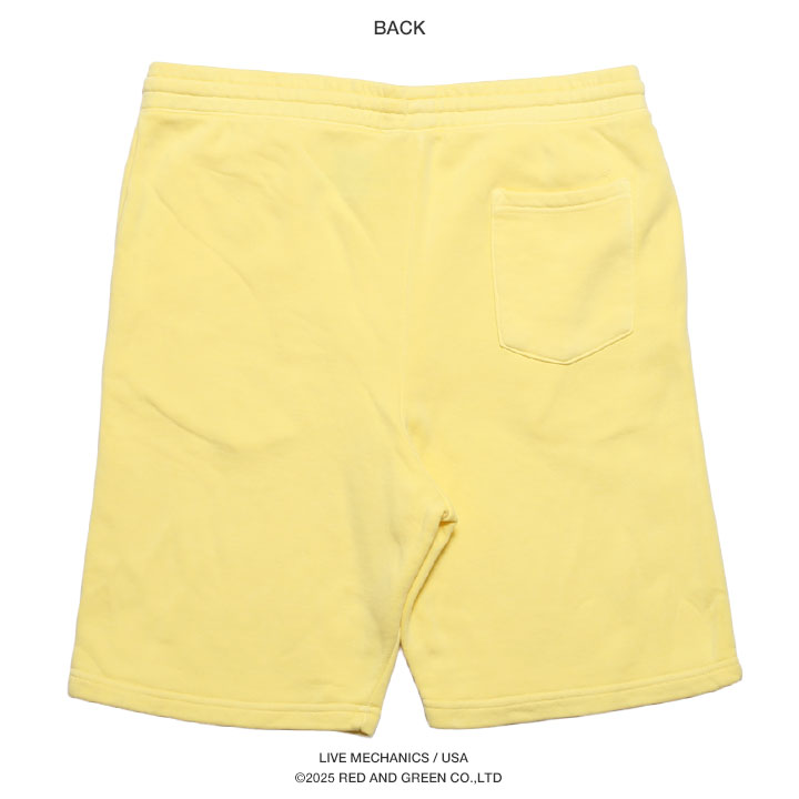 LIVE MECHANICS ハーフパンツ スウェット 半ズボン 短パン 大きい