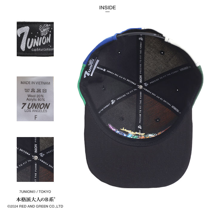 7Union（セブンユニオン） キャップ 大きいサイズ 帽子 cap 深め