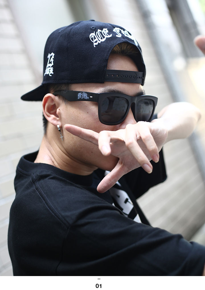 ACEFLAG ACE FLAG サングラス UVカット 紫外線対策 ウェリントン  