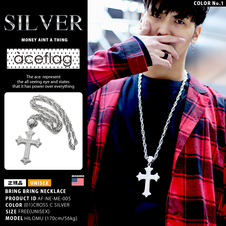 ACEFLAG エースフラッグ ネックレス 高品質 ゴールド シルバー