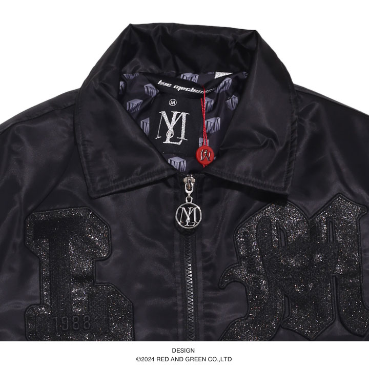 LIVE MECHANICS アウター 長袖 中綿 ジャケット ブルゾン 大きいサイズ