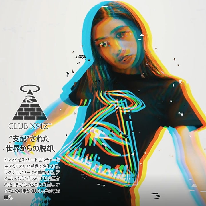 CLUB NO1Z Tシャツ 半袖 大きいサイズ クラブノイズ シンプル