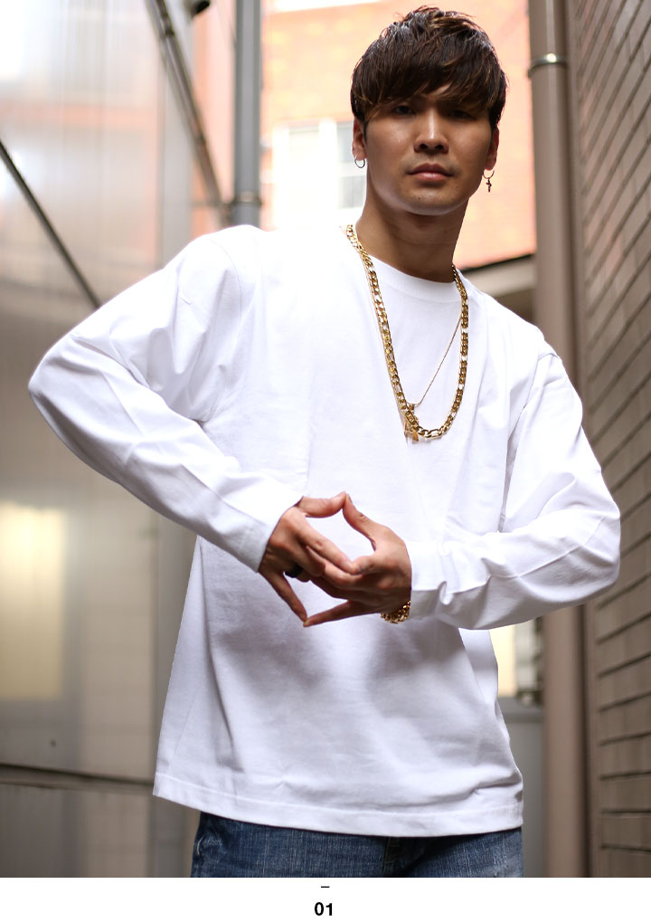 首が伸びにくい無地ロンT : 本格派大人のB系XL&零ZERO - 通販 - Yahoo