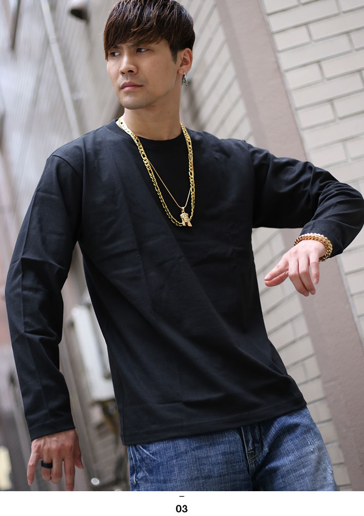 首が伸びにくい無地ロンT : 本格派大人のB系XL&零ZERO - 通販 - Yahoo