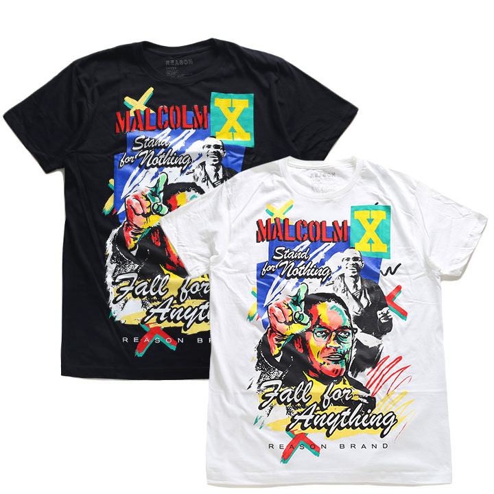 REASON Tシャツ 半袖 春夏用 M-3XL 大きいサイズ リーズン かっこいい おしゃれ 公式 マルコムX マルコムエックス Malcolm X  限定品 ビッグシルエット : 911121274 : 本格派大人のB系XL&零ZERO - 通販 - Yahoo!ショッピング