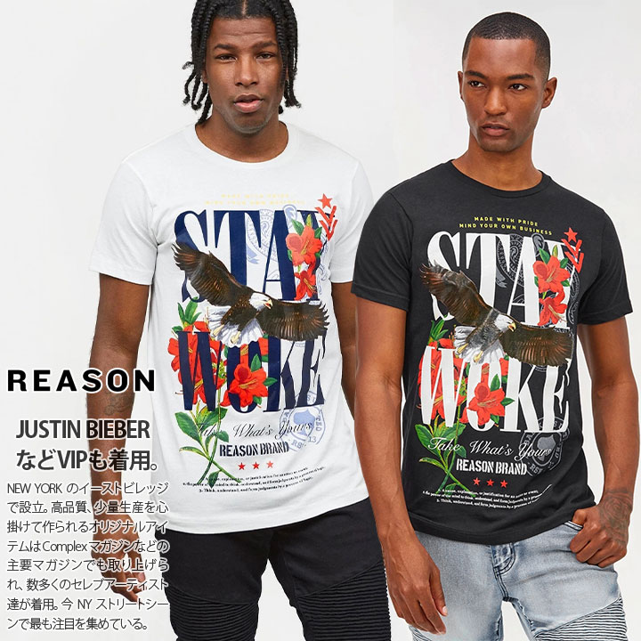 REASON Tシャツ 半袖 春夏用 M-3XL 大きいサイズ リーズン