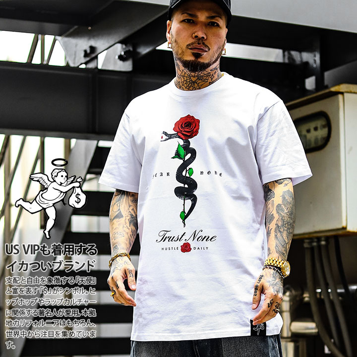 HASTA MUERTE Tシャツ 半袖 大きいサイズ ハスタ ムエルテ Trust None