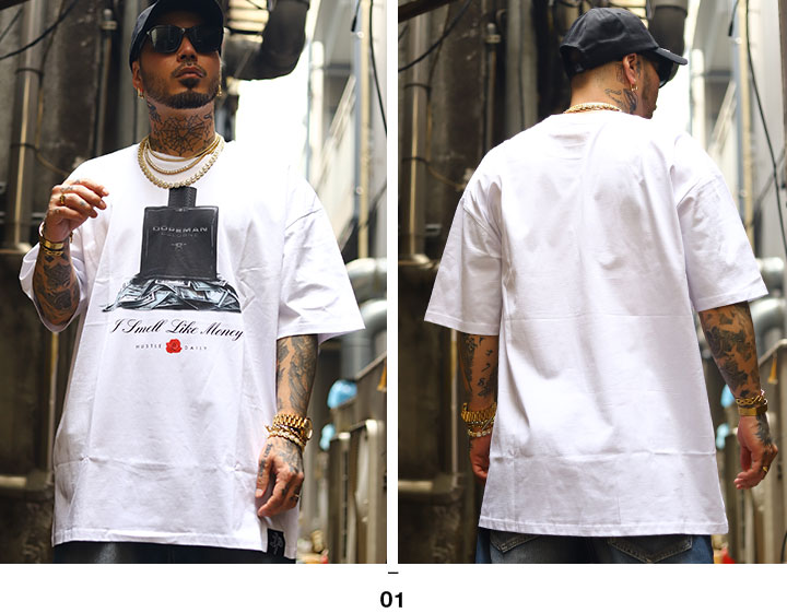 HASTA MUERTE Tシャツ 半袖 大きいサイズ ハスタ ムエルテ 派手 総柄