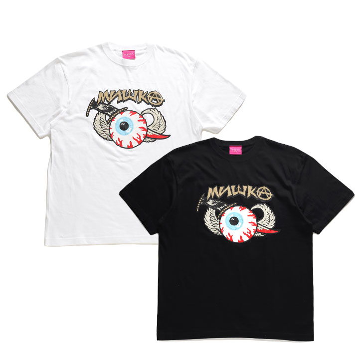 MISHKA - 【ミシカ/ MISHKA 】美品　Tシャツ　ベースボールシャツ ブラック MISHKA - 【ミシカ/ MISHKA 】美品 Tシャツ ベースボールシャツ