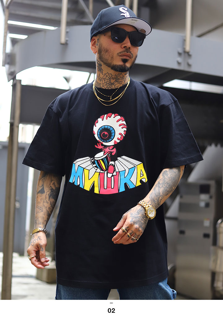 MISHKA Tシャツ 半袖 大きいサイズ ミシカ オーバーサイズ