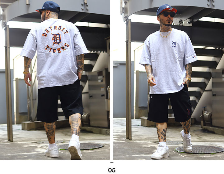 MLB ロサンゼルス ドジャース Tシャツ 半袖 大きいサイズ Dodgers LA ロゴ エムエルビー オーバーサイズ ビッグシルエット｜weekindenim｜09