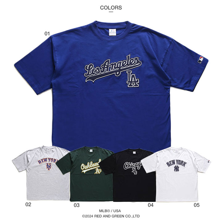 MLB ロサンゼルス ドジャース Tシャツ 半袖 大きいサイズ Dodgers LA ロゴ エムエルビー 刺繍 ワッペン オーバーサイズ ビッグシルエット｜weekindenim｜10