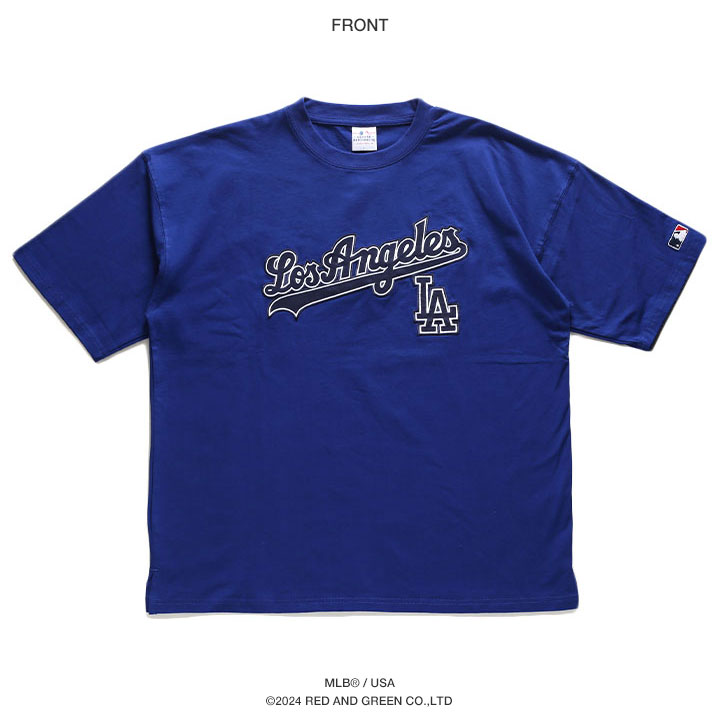 MLB ロサンゼルス ドジャース Tシャツ 半袖 大きいサイズ Dodgers LA ロゴ エムエルビー 刺繍 ワッペン オーバーサイズ ビッグシルエット｜weekindenim｜11