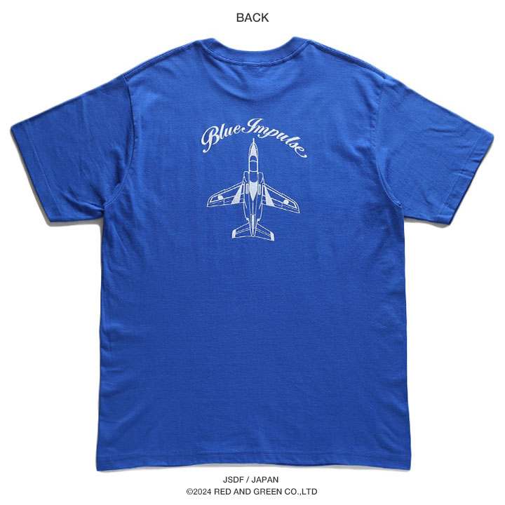 自衛隊 グッズ ブルーインパルス エンブレム 空自 Tシャツ 半袖 大きい